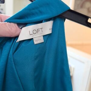 LOFT Vibrant Teal Top